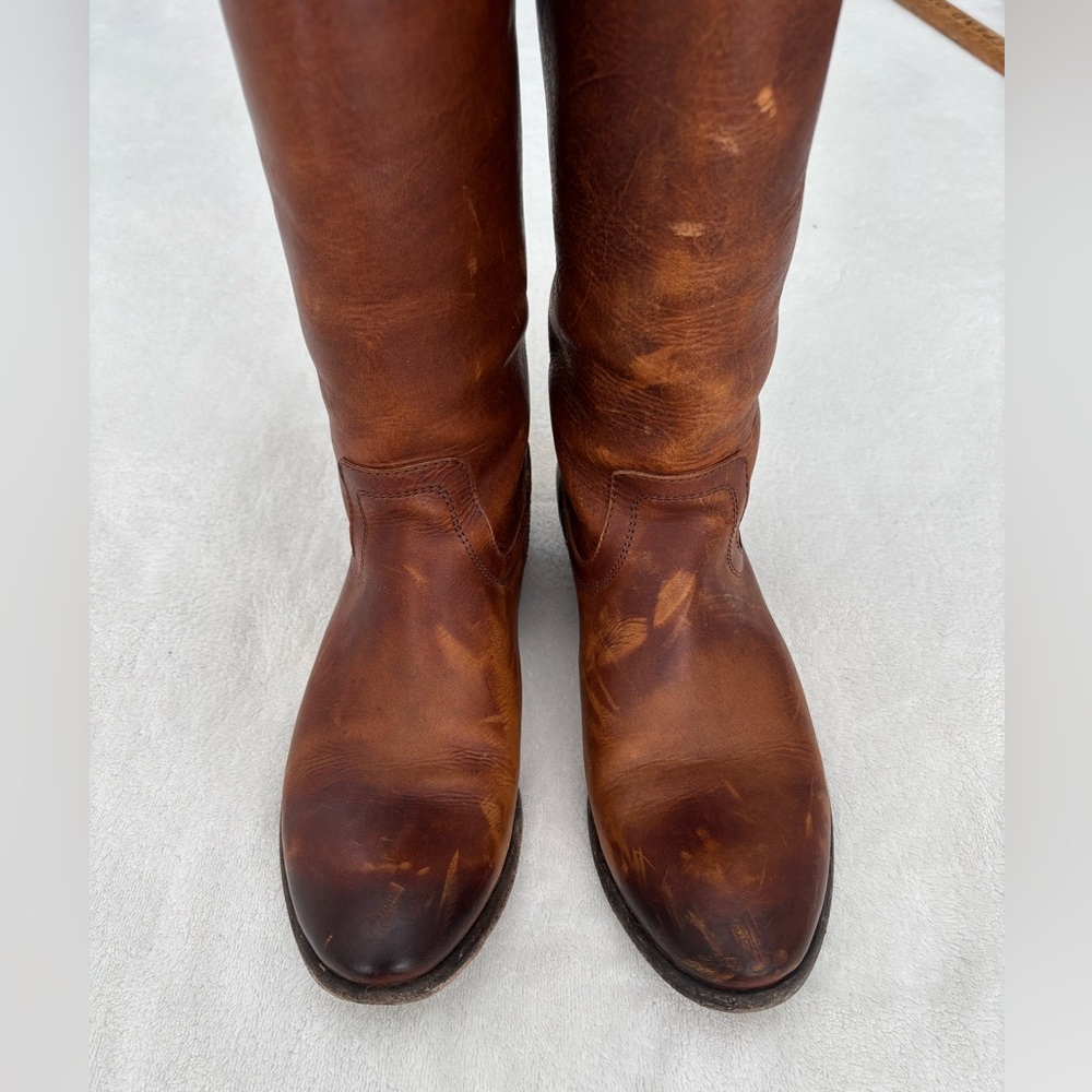 Frye Carson Riding Boot - cognac - Picture 5 of 12